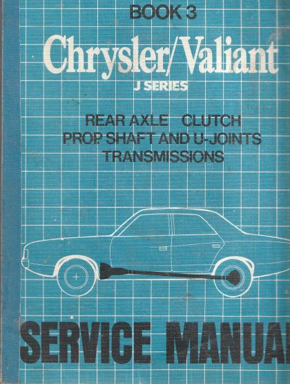 Chrysler J Series Book 3 Service Manual 3887853